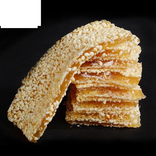 虎钢馋手工牛皮糖四川特产白芝麻糖牛筋糖办公休闲零食小吃牛轧 原味