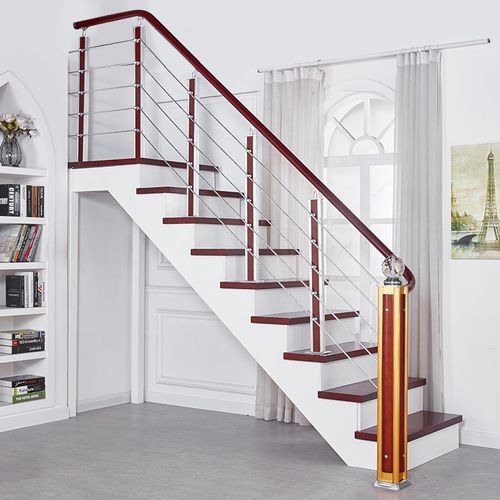 楼梯扶手护栏简约现代家用室内阁楼复式围栏楼梯扶手