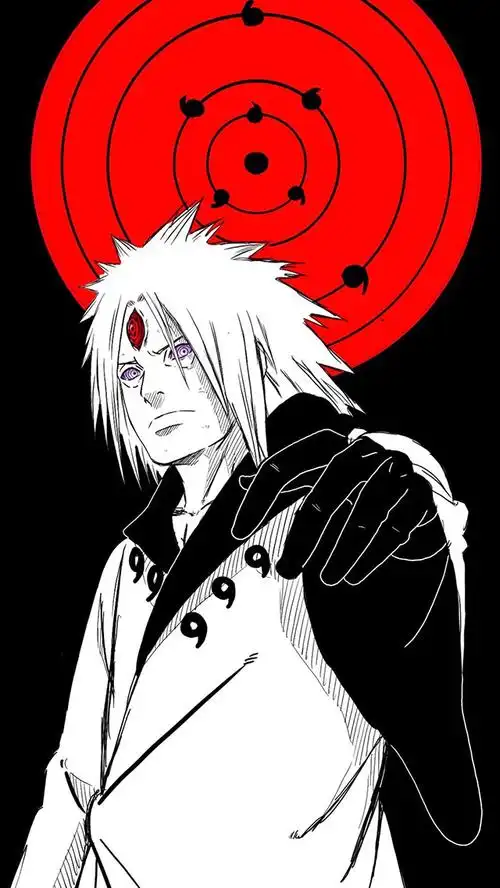 火影忍者精美人物插画高清手机壁纸_动漫_手机壁纸下载_美桌网