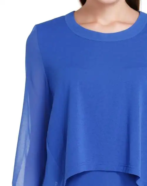 菲妮迪finity宝蓝色优雅魅力两件套连衣裙其他颜色f20nc5163l692_唯品