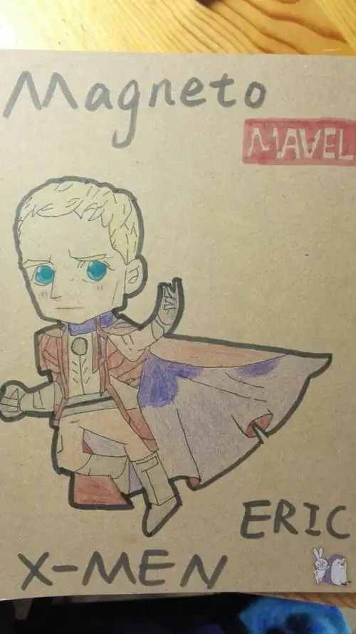 本人画的万磁王magneto