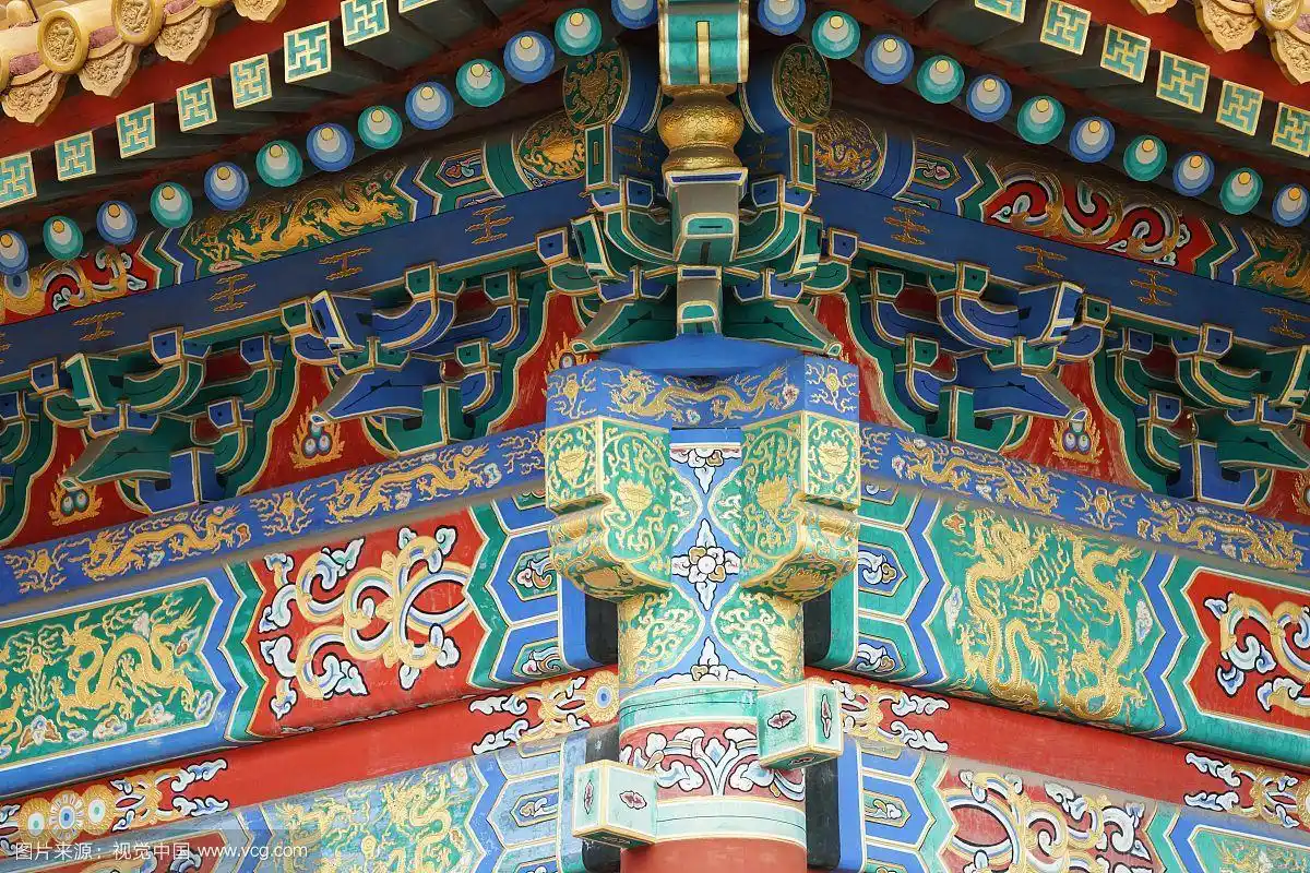 中国古建筑彩画