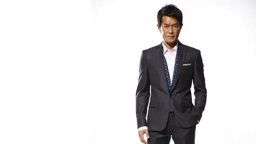 古天乐西装帅气电脑桌面壁纸