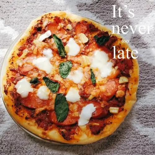 自制玛格丽特披萨