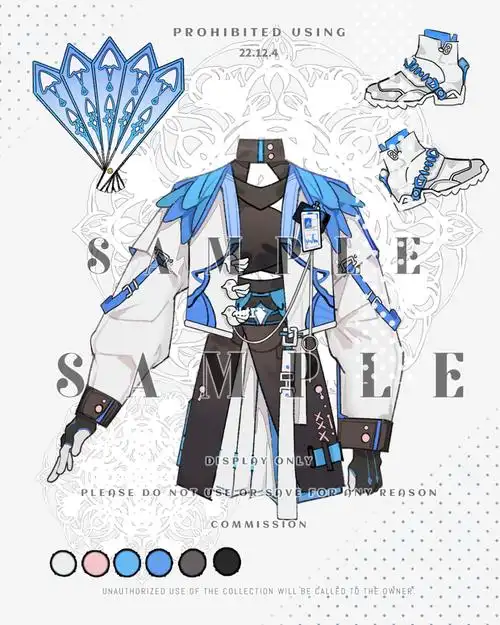 机能风翠鸟服设