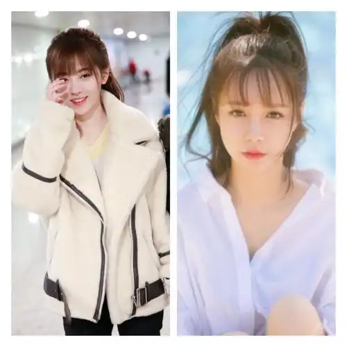 经常扎马尾留什么刘海