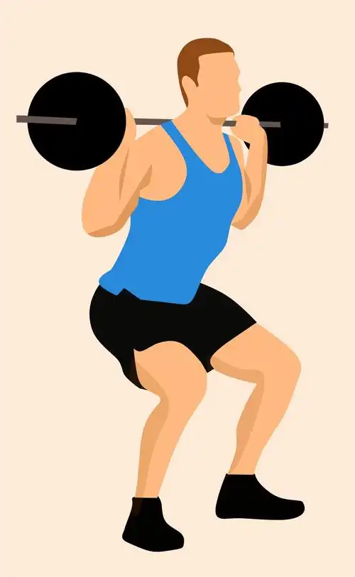 健身的人图案素材图片