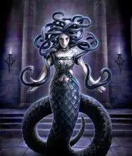 美杜莎(古希腊神话中的蛇发女妖)_百度百科