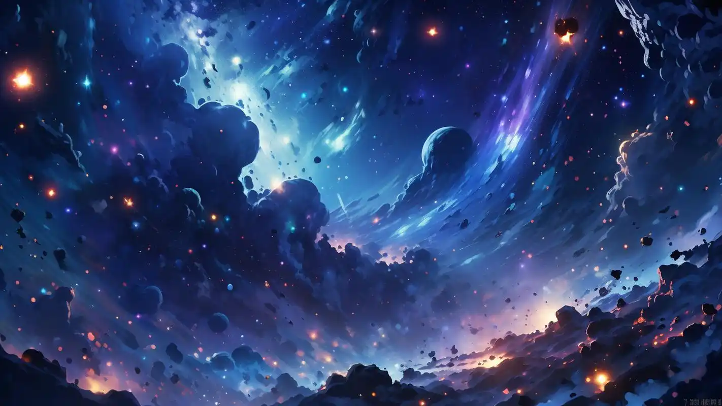 78绝美银河星空壁纸,梦幻桌面背景90 探索宇宙的奥秘,从换上一款
