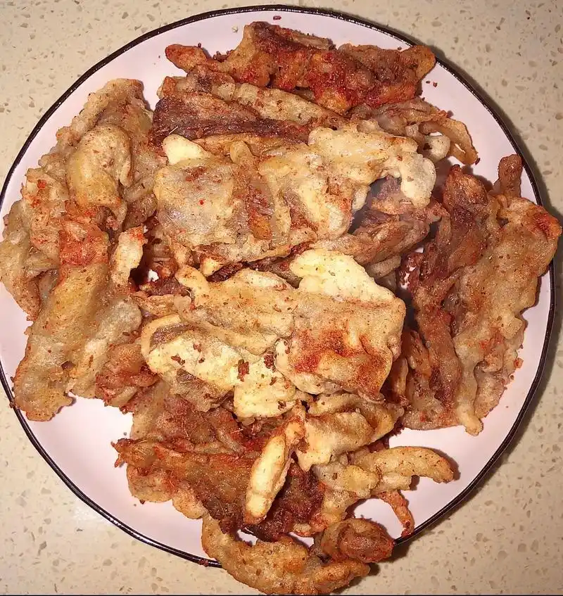 干炸蘑菇.#图文伙伴计划 #干炸蘑菇 #美食教程 #我的厨房 - 抖音