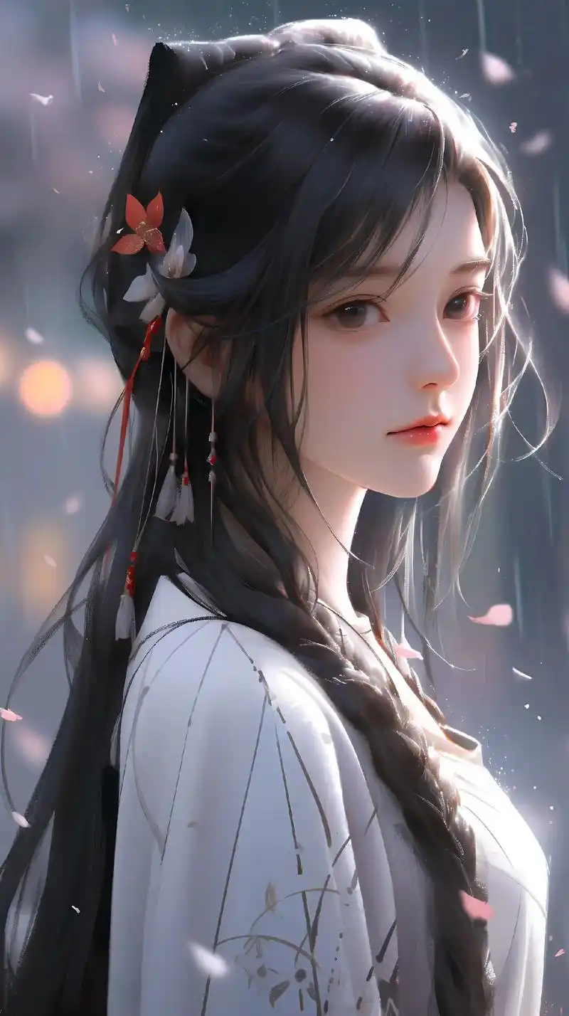 ai图片.国风唯美女神#ai图片 #好图分享 #古风少女 # - 抖音