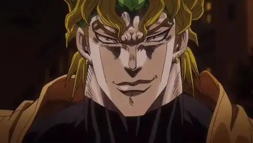 jojo迪奥挑衅jojo砸瓦鲁多有这么厉害