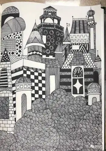 线描素材这么好看的线描画不收藏太可惜了