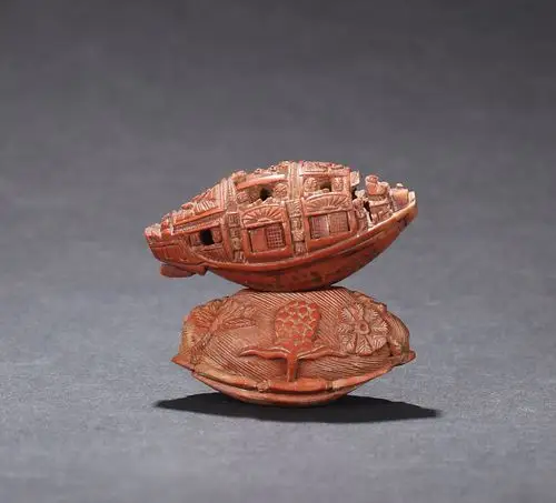 【近代 核微雕船】拍卖品_图片_价格_鉴赏_其它雕刻_雅昌艺术品拍卖网