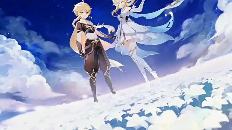 【原神】来自空和荧的超燃系列,我们终将[重逢]