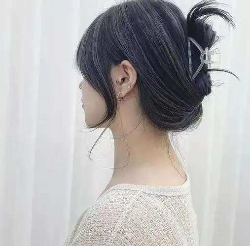 法式偏分八字刘海