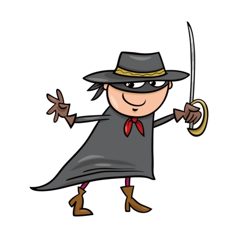 新疆少女_新疆蒙面女郎【高清卡通手绘png素材】-90设计