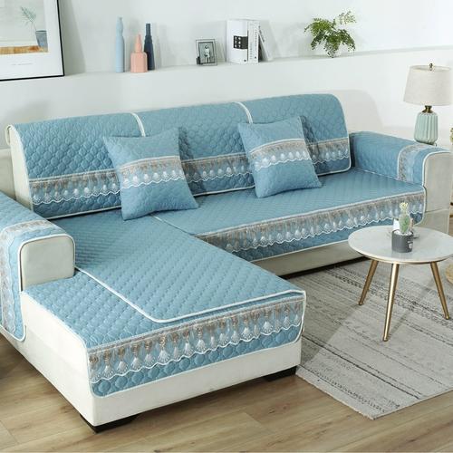 沙发垫布艺防滑简约现代沙发套全包坐垫欧式全盖罩巾沙发罩沙发巾