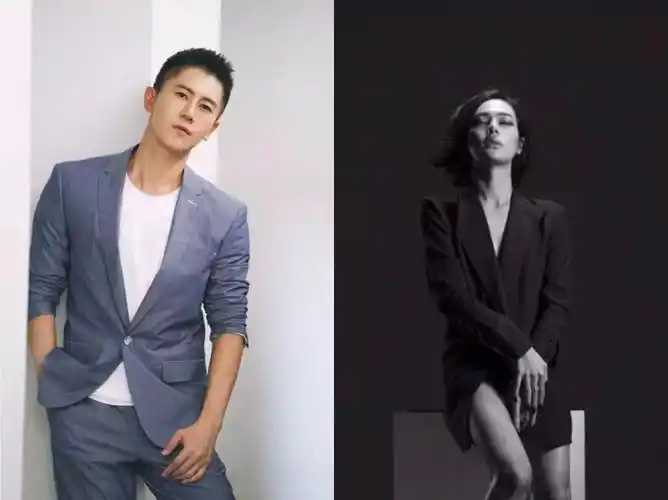 左为董晨,右为时诗汤珈铖至今未婚,感情的事情也众说纷纭,咱们吃瓜