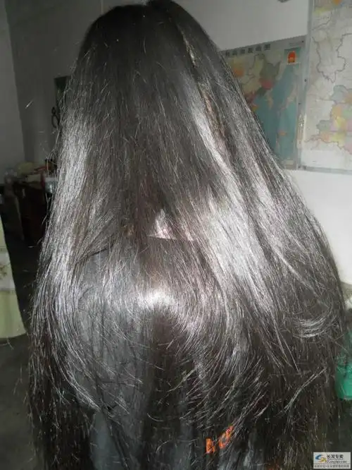 女孩的乌黑秀发爱秀发744