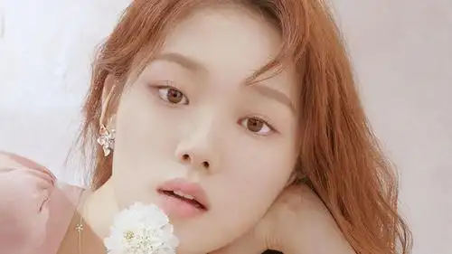 时尚唯美女神李圣经休闲金发迷人写真