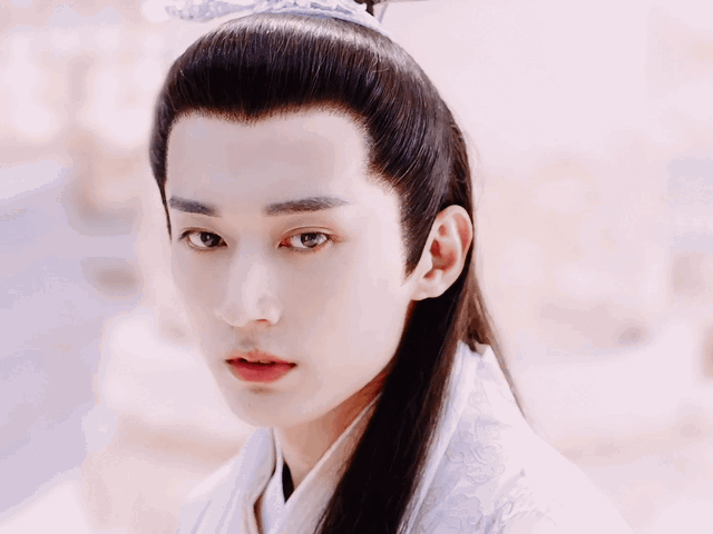 《新边城浪子》中的傅红雪,也是因为这部剧,就注意到这一古装美男子