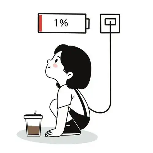 电量模式这是当代缺电青年的"黑色幽默"有一类人出现上述情况时可能真