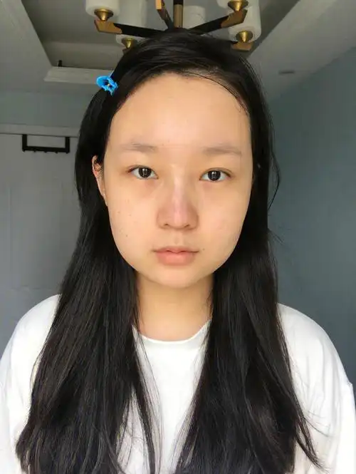 熬夜脸太丑啦还好我会化妆2d变3d脸教程