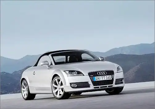 令你兴奋 奥迪08款tt敞篷版跑车