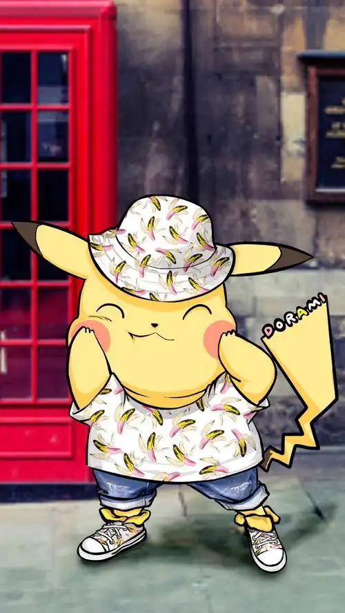 超萌壁纸:可爱到爆炸的皮卡丘时装秀,你一定没有见过