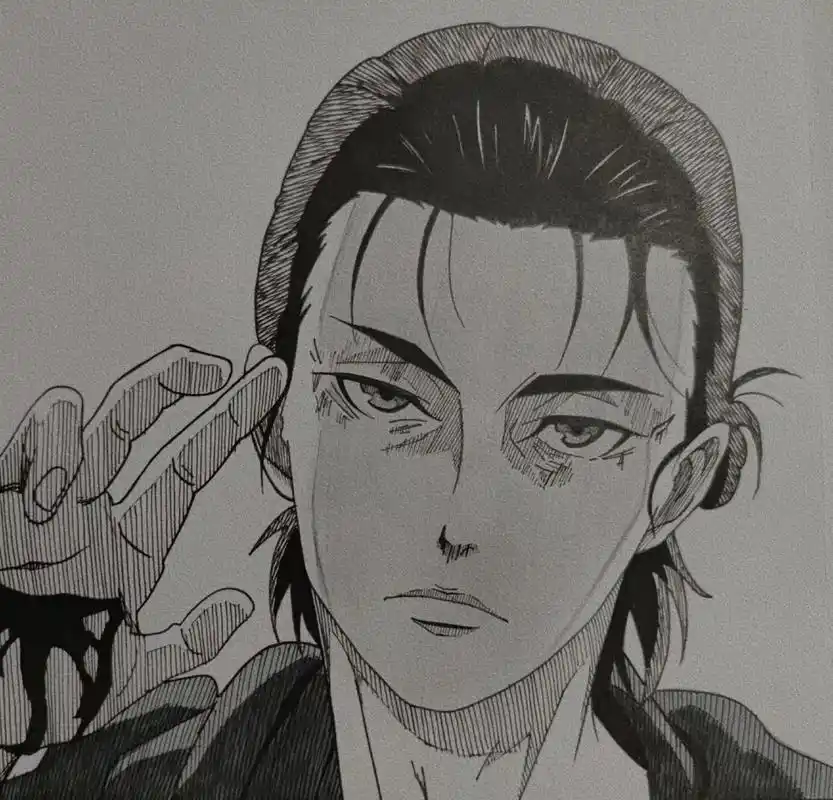 画画 #巨人 #艾伦 #简笔画 #黑白画 都给我献出心脏, - 抖音