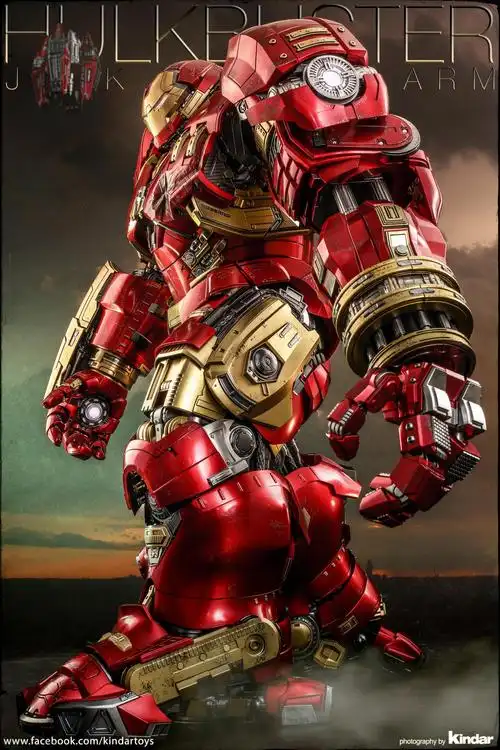 《复仇者联盟2:奥创纪元》反浩克装甲 (豪华版)1:6比例珍藏人偶实物图