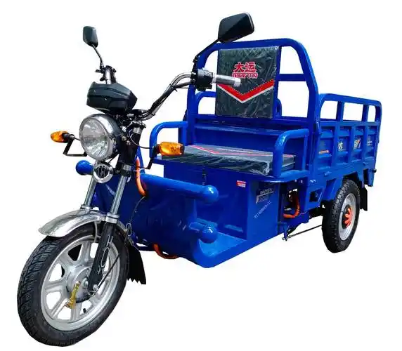 dy1000dzh31大运牌纯电动前鼓式后鼓式电动正三轮摩托车