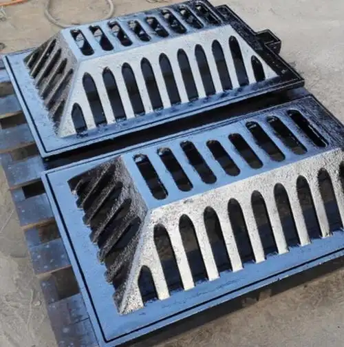 e600铸铁雨水篦子现货山东翔铭沟盖板周口铸铁雨水篦子