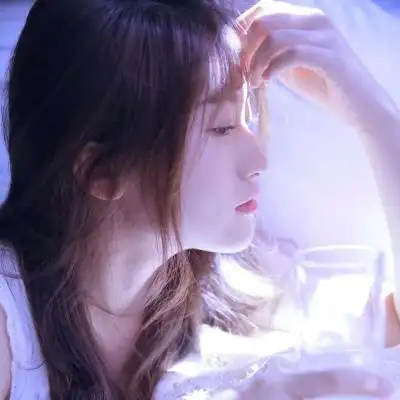 酒人间烟火气最抚凡人心小清新意境侧脸女头