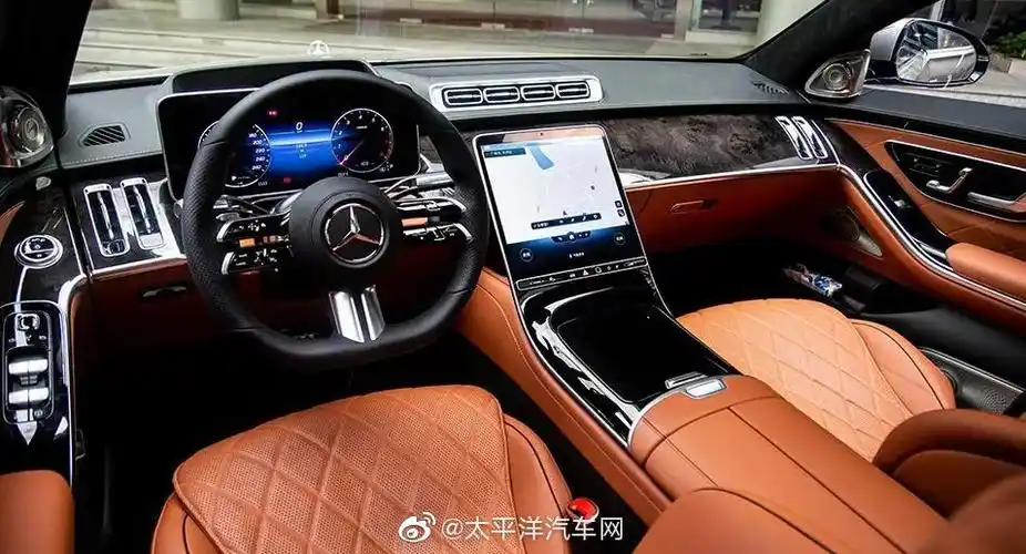 新一代奔驰s级内饰设计虽然直愣,但质感还是牛x啊!