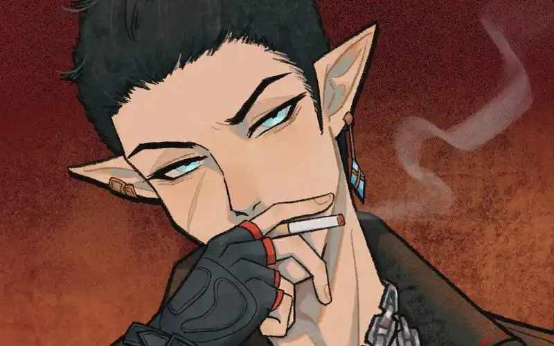 【ff14稿件】寸头男精帅哥