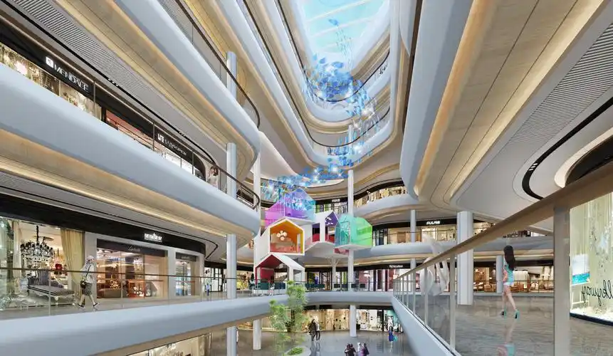 由斯坦法诺博埃里设计的居然之家广州店效果图