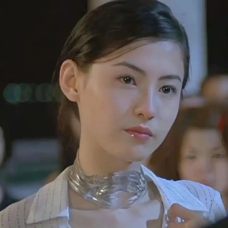 张柏芝   年轻时颜值封神!  今天也是沉浸在姐姐绝世美颜中的一天