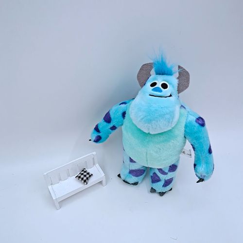 现货卡通动漫怪兽怪物大学蓝毛怪苏利文毛绒公仔玩具礼物抓娃娃机