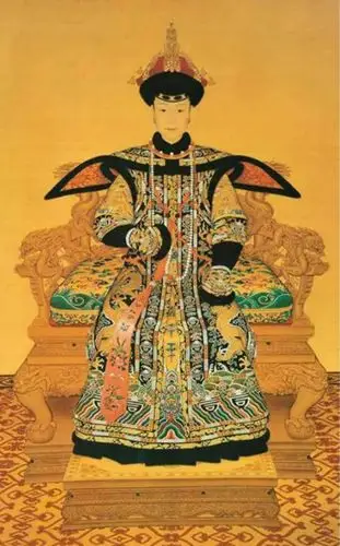 清《孝贤纯皇后》故宫博物院藏