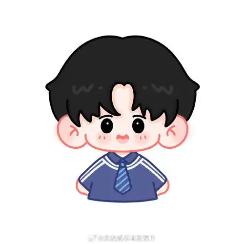 张杰超话#张杰未live开往1982演唱会#    q版豆豆眼小杰    星星永远