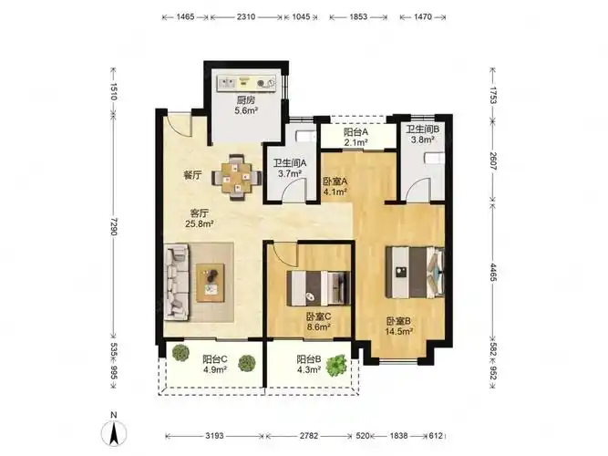嘉兴房产网>嘉兴二手房>南湖二手房>南湖街道二手房>江南国际城>1280