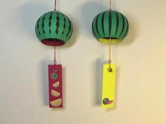 手工教你学会如何制作西瓜风铃的方法,步骤详细,难度2颗星,简单