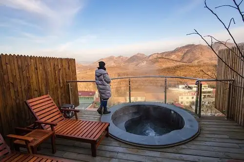 唐山遵化汤泉宫温泉度假村住宿 精美双人自助早餐 汤泉宫双人温泉门票