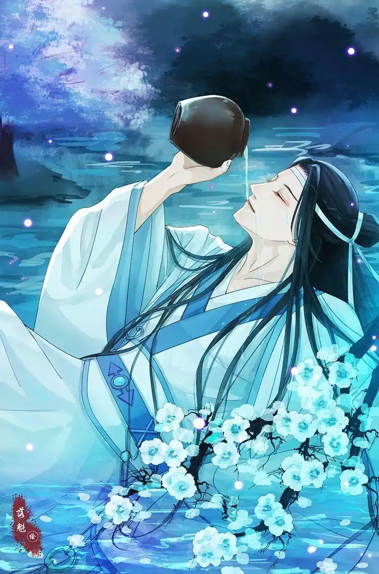 古风动漫绘画:风姿奇秀的古风美男