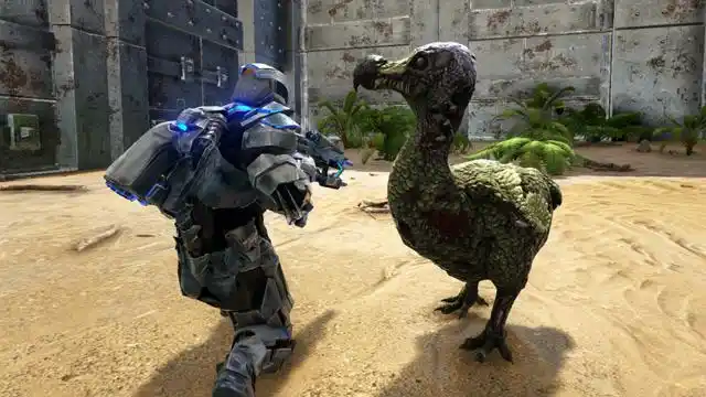 方舟生存进化 1000级僵尸渡渡鸟vs100南巨,渡渡鸟这次有点飘!