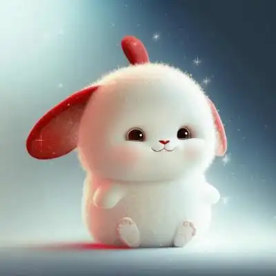 2023最新呆萌可爱的小兔子头像