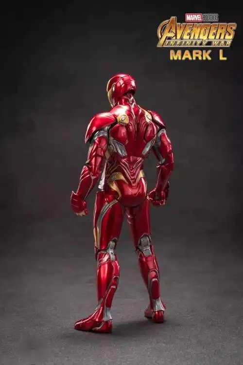 钢铁侠手办合金mk50中动漫威纳米战甲礼盒装十周年纪念版马克50马克5