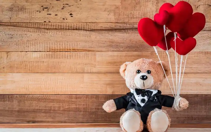 泰迪熊可爱玩具图片桌面壁纸